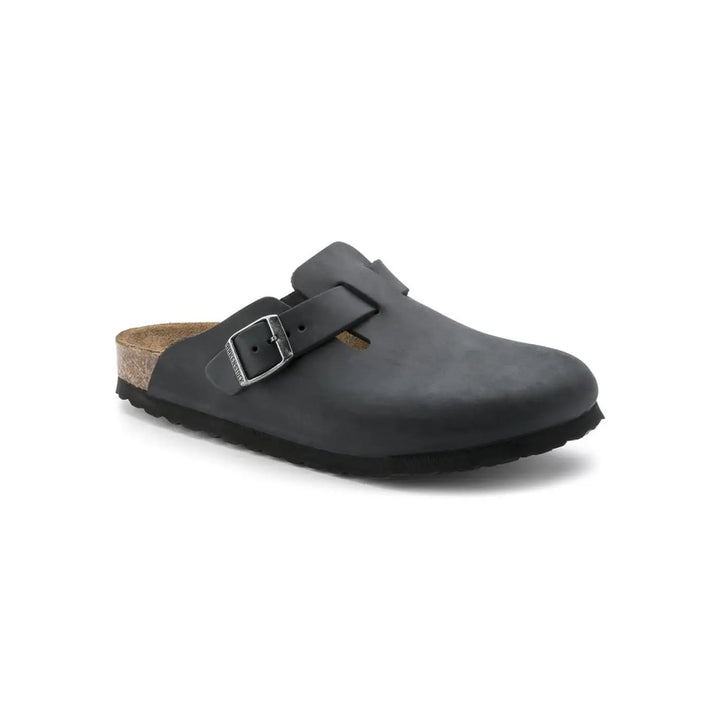 Birkenstock Black Synthetic Mules