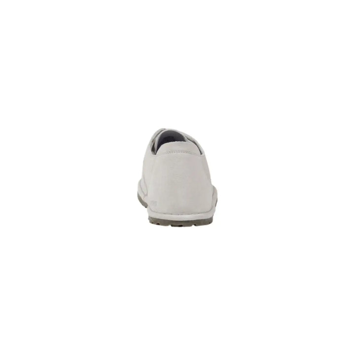 Birkenstock White Leather Slip-on Loafers