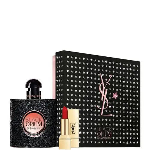 Indulge in Luxury with Black Opium Eau De Parfum 2 Piece Gift Set Women’s Sets Yves Saint Laurent