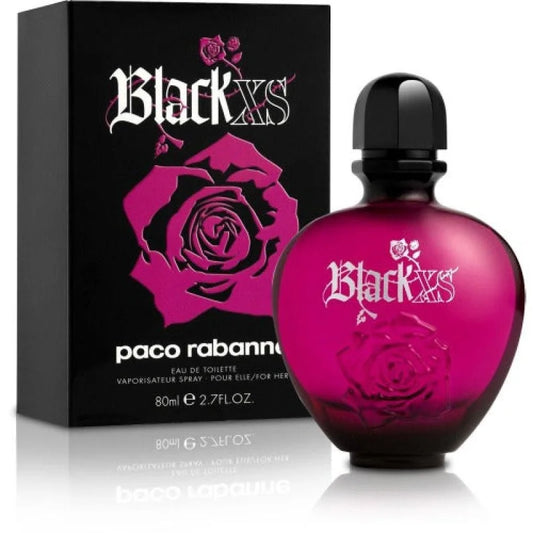 Black XS Eau Sensual Pink Pepper Perfume with Woody Vanilla Accord Women’s Paco Rabanne