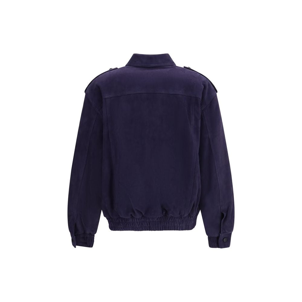 Blazé Milano Bomber Jackets - Blue Lamb Ovis Aries