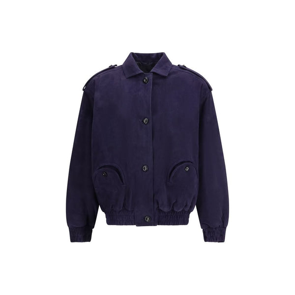 Blazé Milano Bomber Jackets - Blue Lamb Ovis Aries