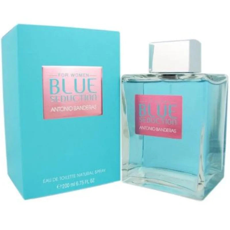 Enchanting Blue Seduction Eau by Antonio Banderas Infused with Violet Leaf Women’s Perfume