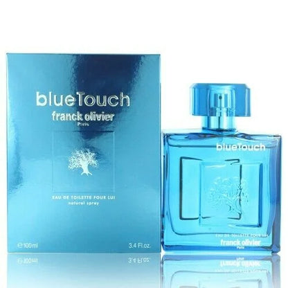 Blue Touch Cologne for Men Captivating Woody Citrus Perfume Men’s Franck Olivier