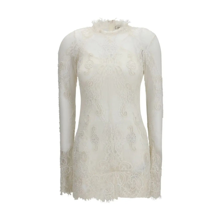 Blumarine White Polyamide Casual Dress