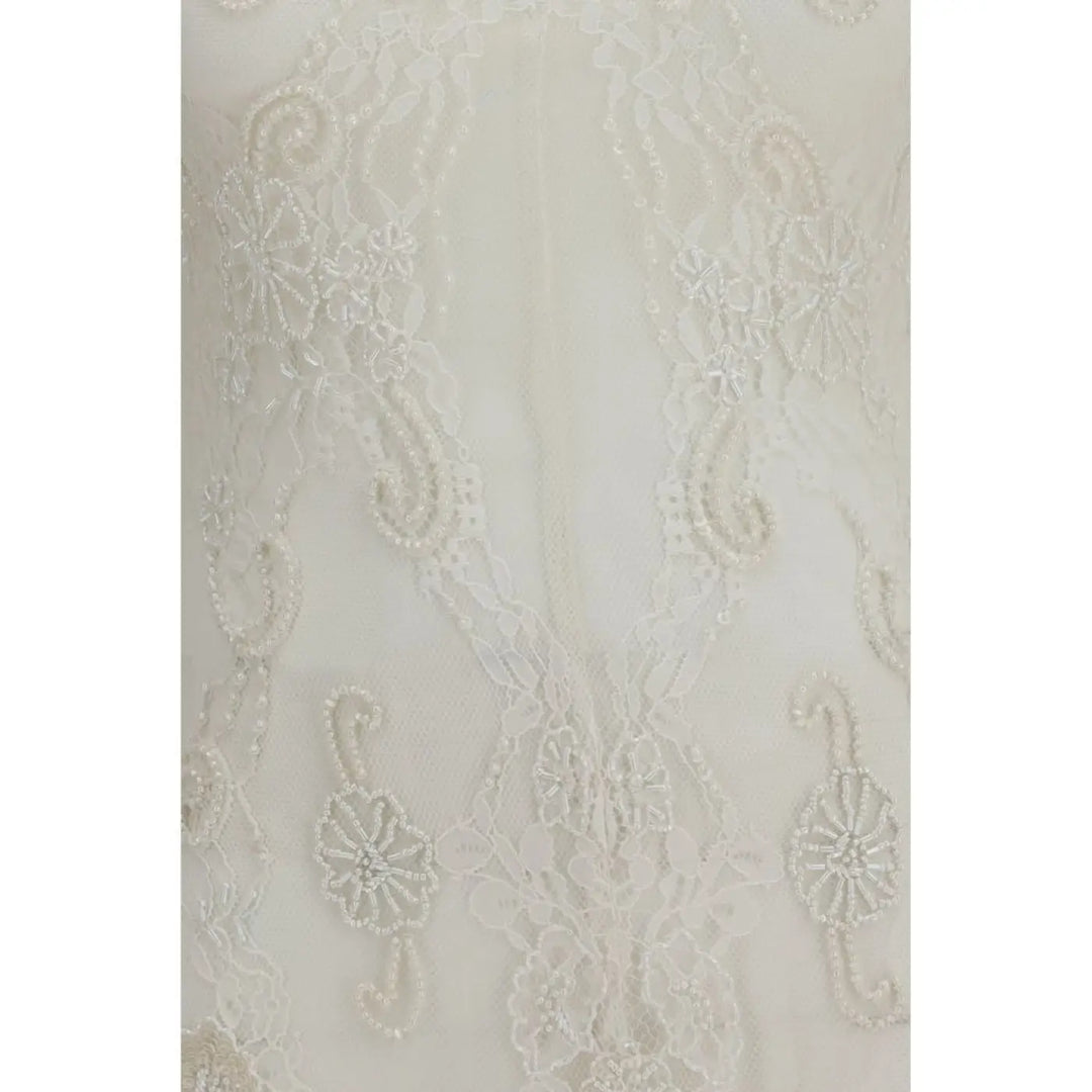 Blumarine White Polyamide Casual Dress
