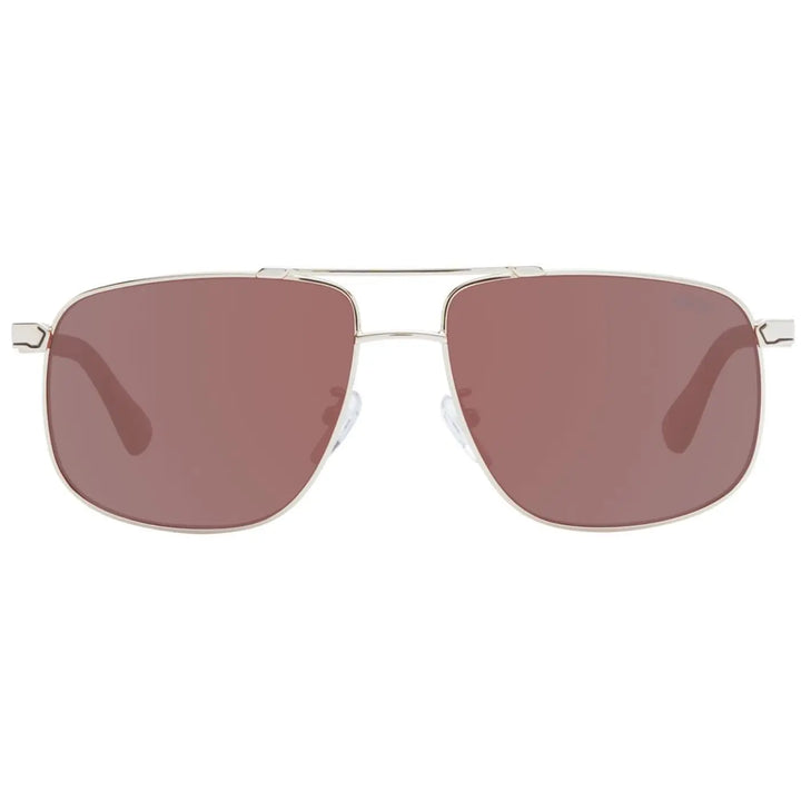 Bmw Rose Gold Metal Sunglasses