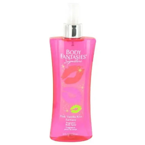 Indulge in Body Fantasies Pink Vanilla Kiss for a Flirty Fragrance Experience Women’s Bath &