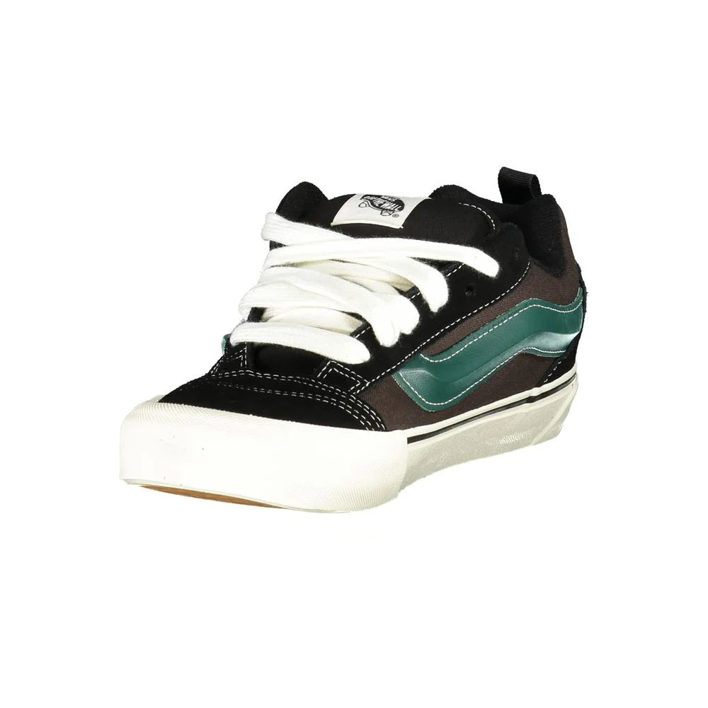 Bold Vans Knu Skool Sneakers with Striking Green Details