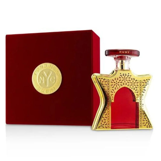 Alluring Dubai Ruby Eau Radiates Passion in a Dazzling Red Flacon Women’s Perfume Bond No. 9