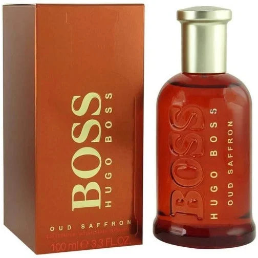 Boss Bottled Oud Saffron Bold Woody Spicy Cologne for Men Men’s Hugo