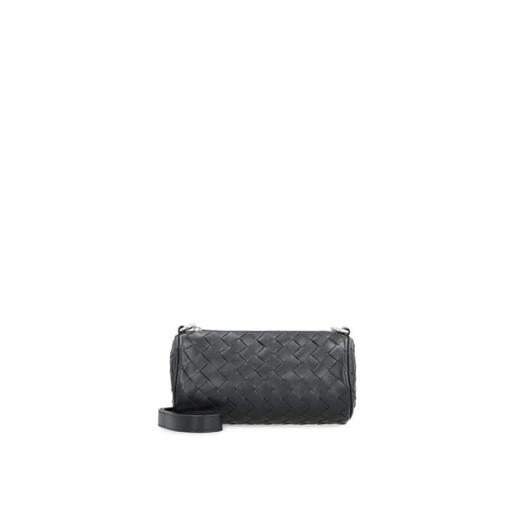 Bottega Veneta Black Calfskin Crossbody Bag