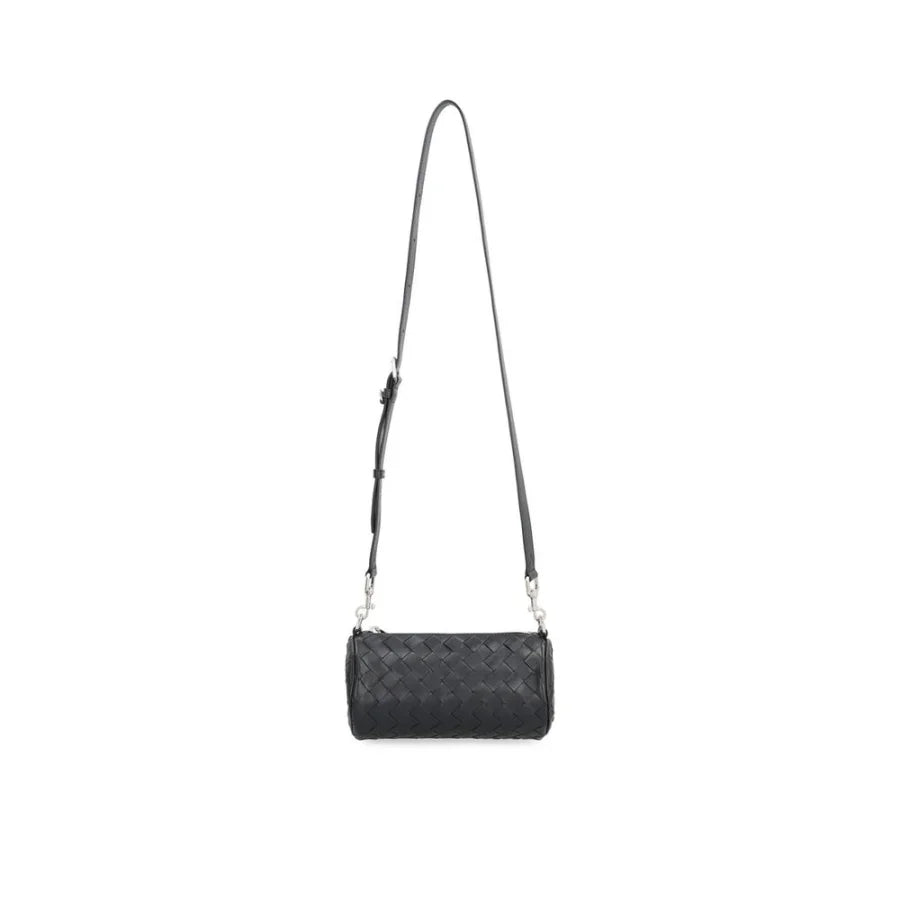 Bottega Veneta Black Calfskin Crossbody Bag