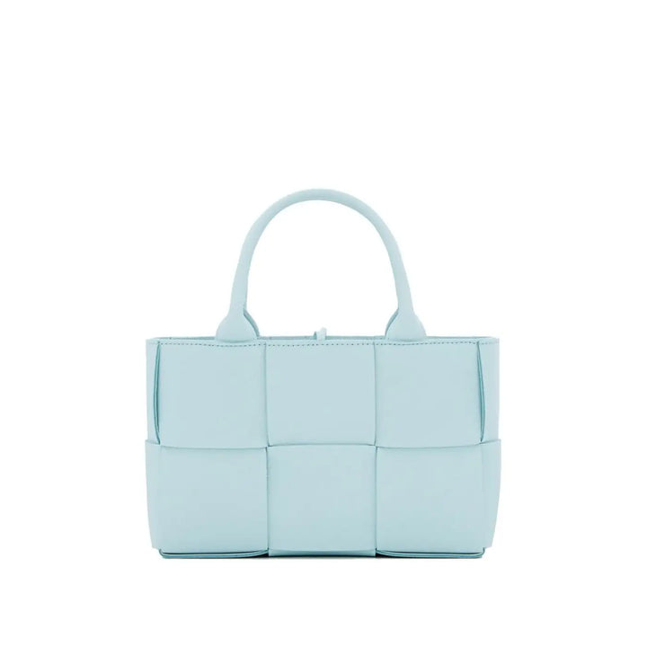 Bottega Veneta Blue Lamb Leather Tote Bag