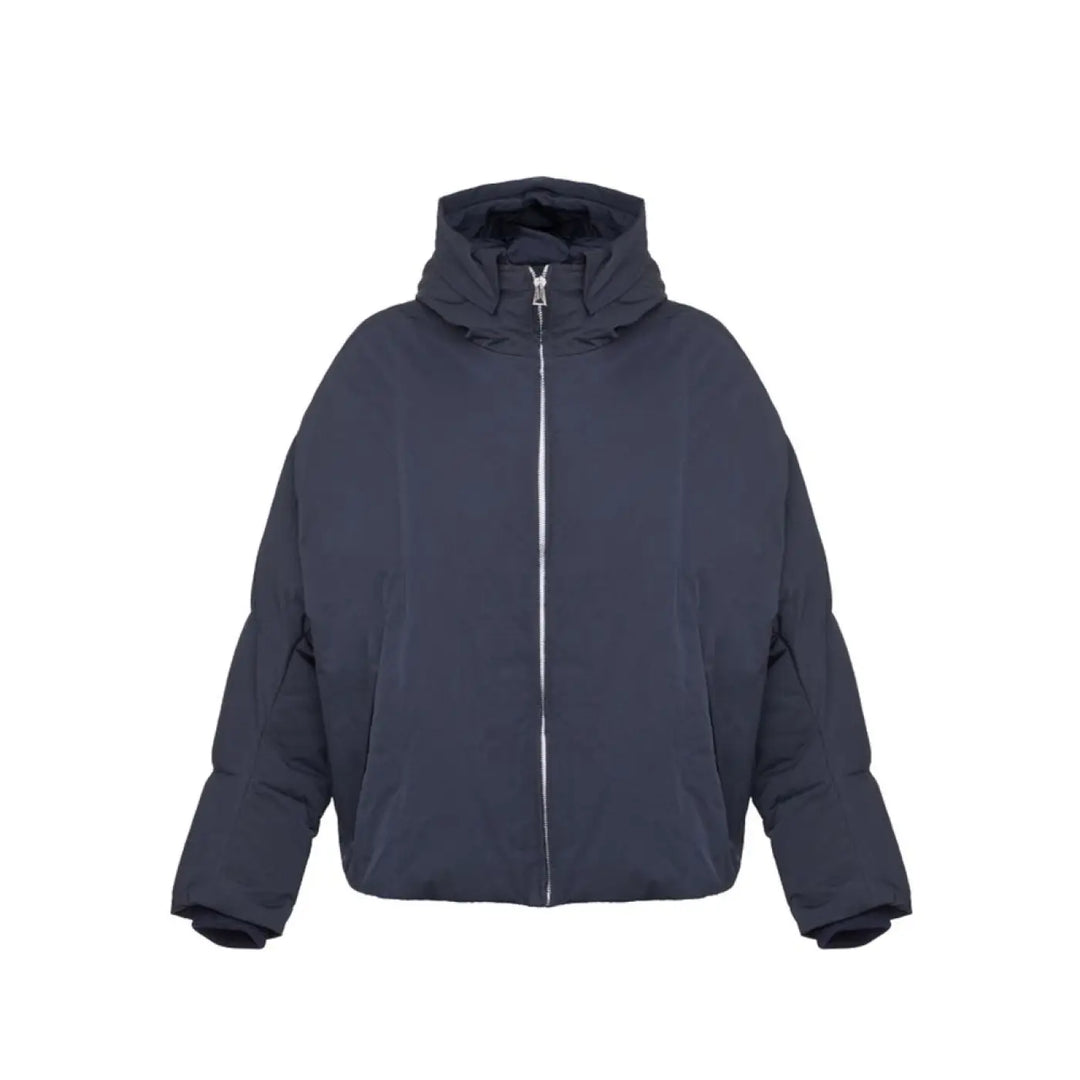 Bottega Veneta Blue Polyamide Coat
