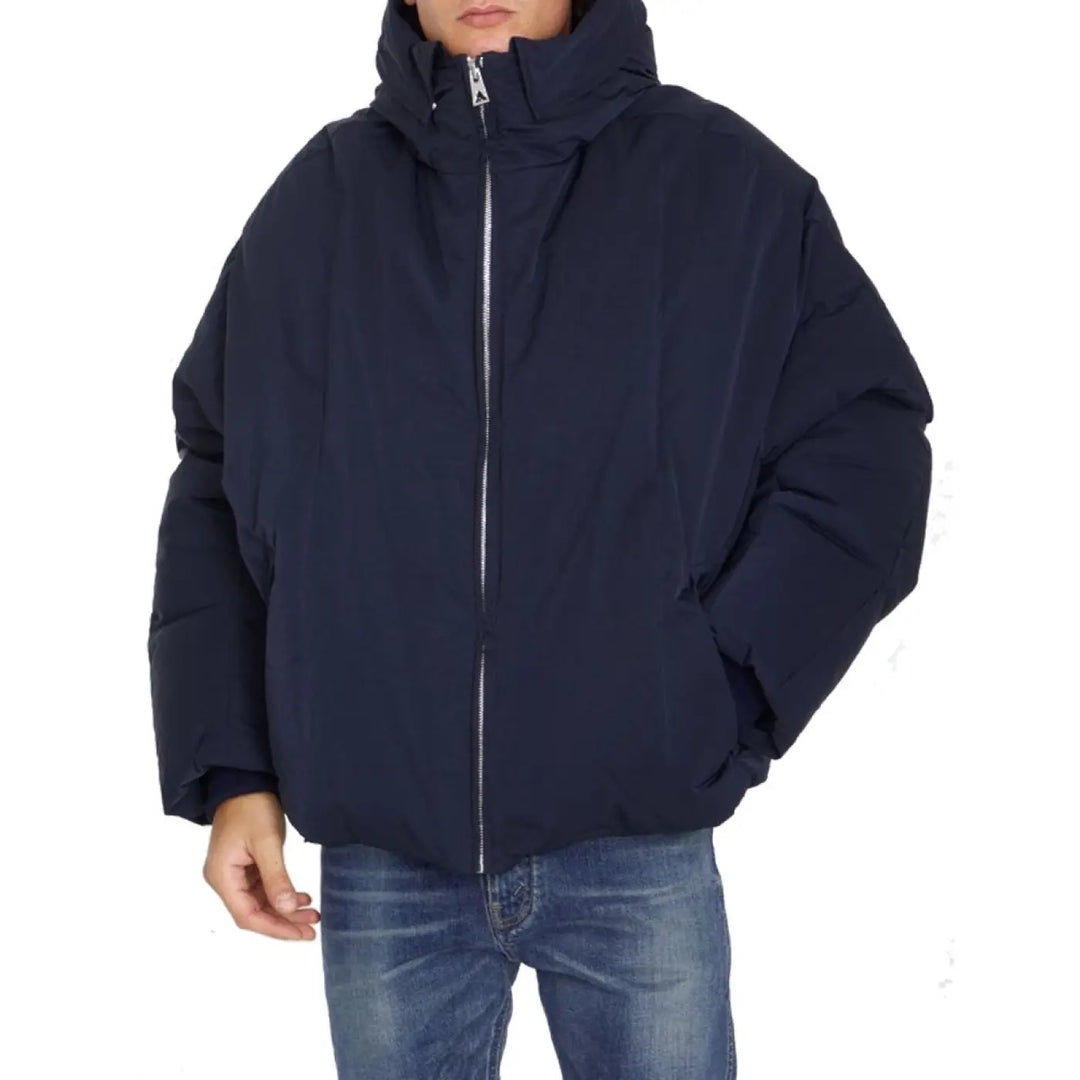 Bottega Veneta Blue Polyamide Coat
