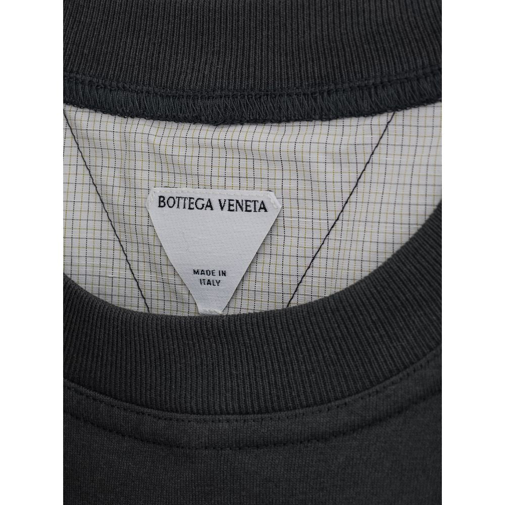 Bottega Veneta Gray Cotton T-shirt