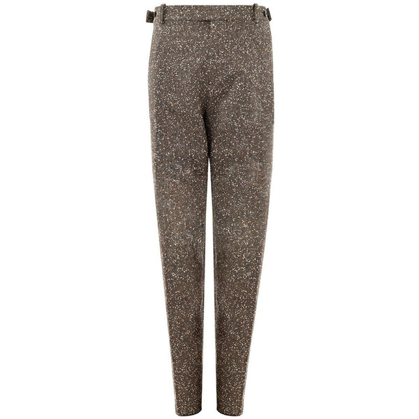 Bottega Veneta Multicolor Viscose Casual Pants