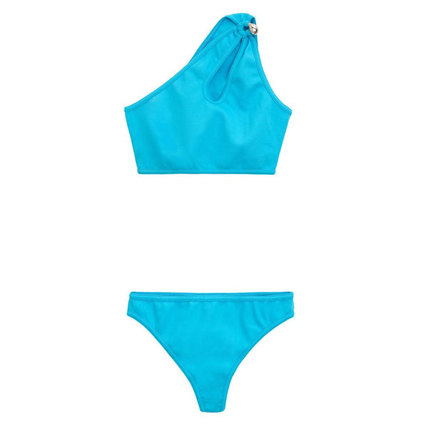Bottega Veneta Turquoise Polyamide Bikini - Women’s Classic Bikinis