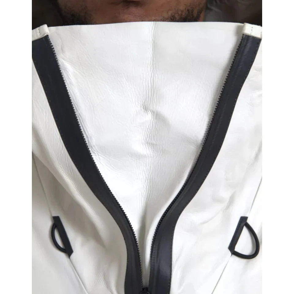 Bottega Veneta Waterproof Leather Jacket Steal