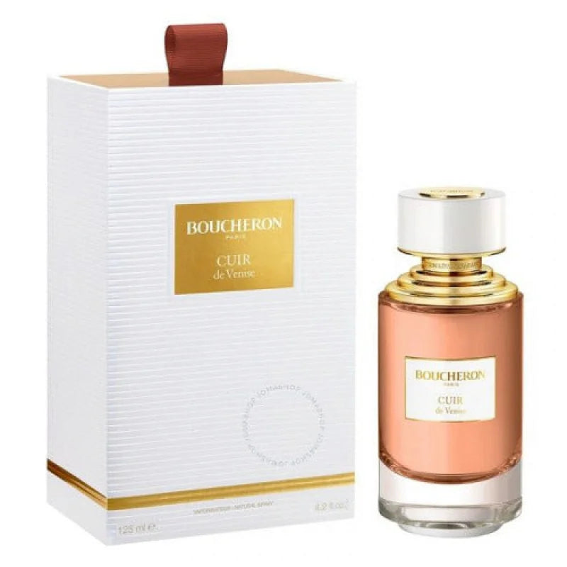 Seductive Boucheron Cuir Venise Eau Guaiac Wood Elixir Unisex Fragrance