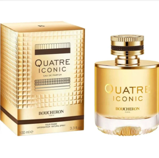 Radiant Amber Floral Fragrance Quatre Iconic by Boucheron Women’s Perfume