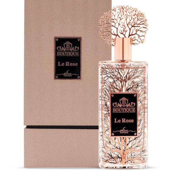 Boutique Le Rose Floral Aromatic Perfume by Olive Perfumes Unisex Fragrance