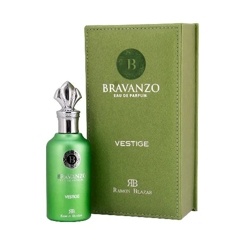 Bravanzo Vestige Mens Cologne with Lemon Sorbet Heart and Ambergris Scent Men’s Dumont