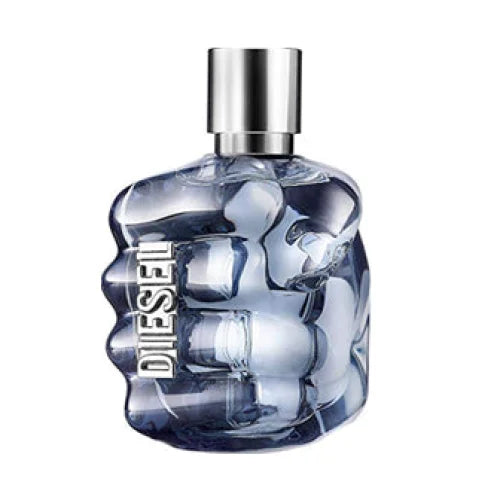 Brave Makes Clear with Iconic Fist-Shaped Glass Flacon Cologne for Men Men’s Diesel