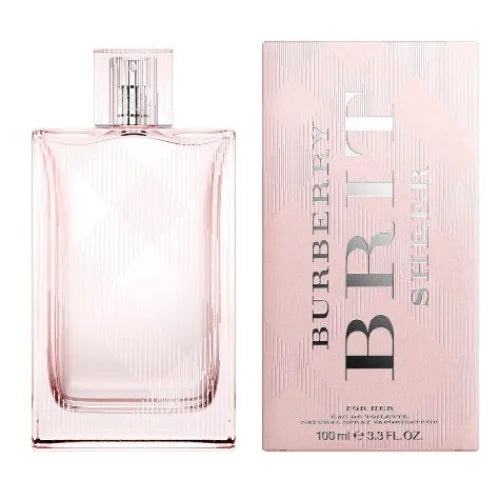 Brit Sheer Eau Perfume with Pineapple Leaf and Mandarin Orange Notes Women’s Burberry