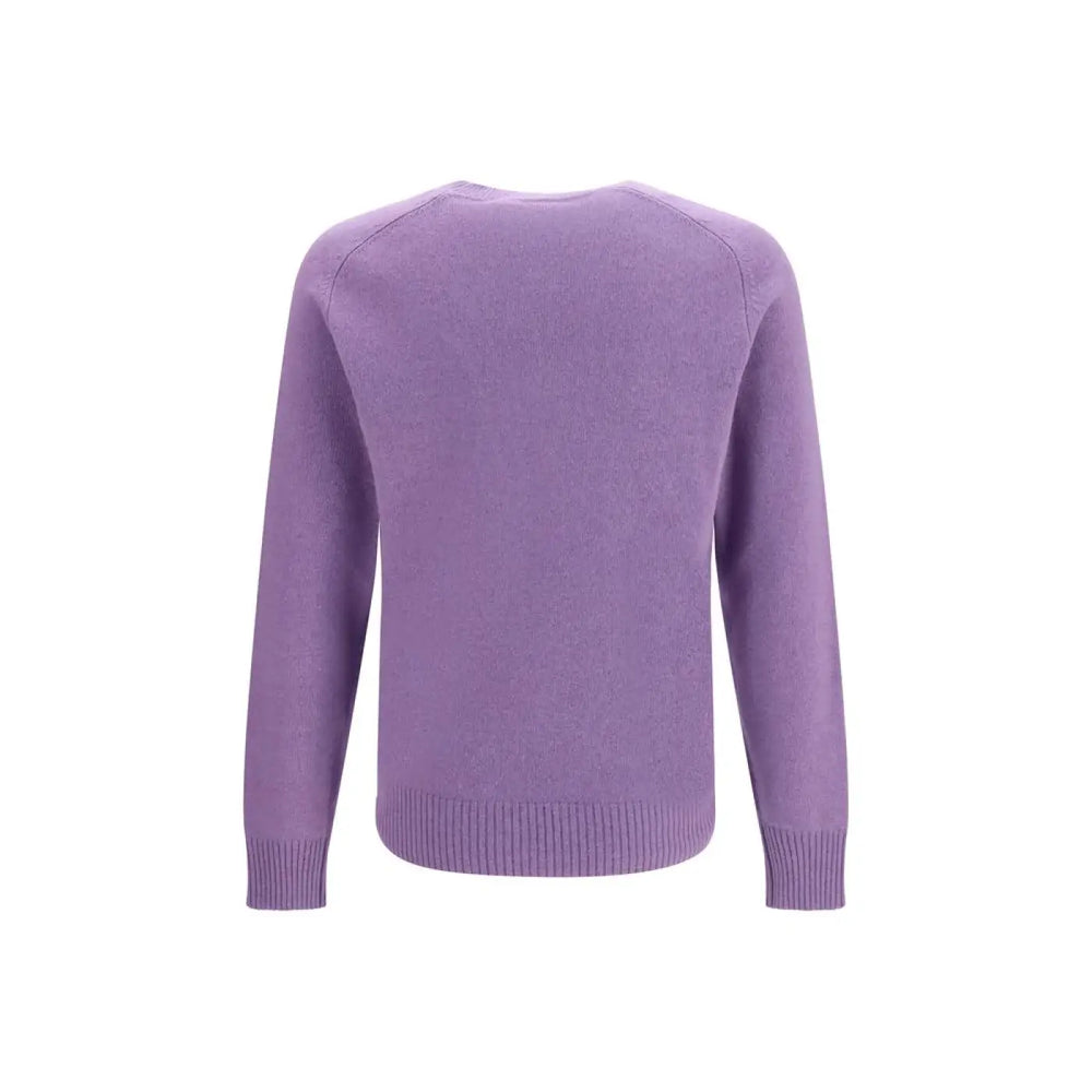 Brooksfield Purple Cashmere Sweater
