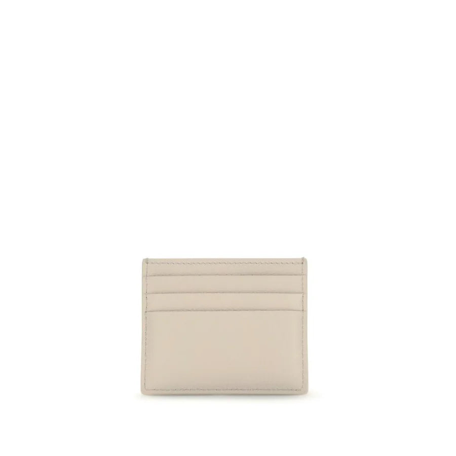 Brunello Cucinelli Beige Calf Leather Bos Taurus Wallet