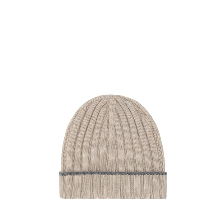 Brunello Cucinelli Beige Cashmere Beanie