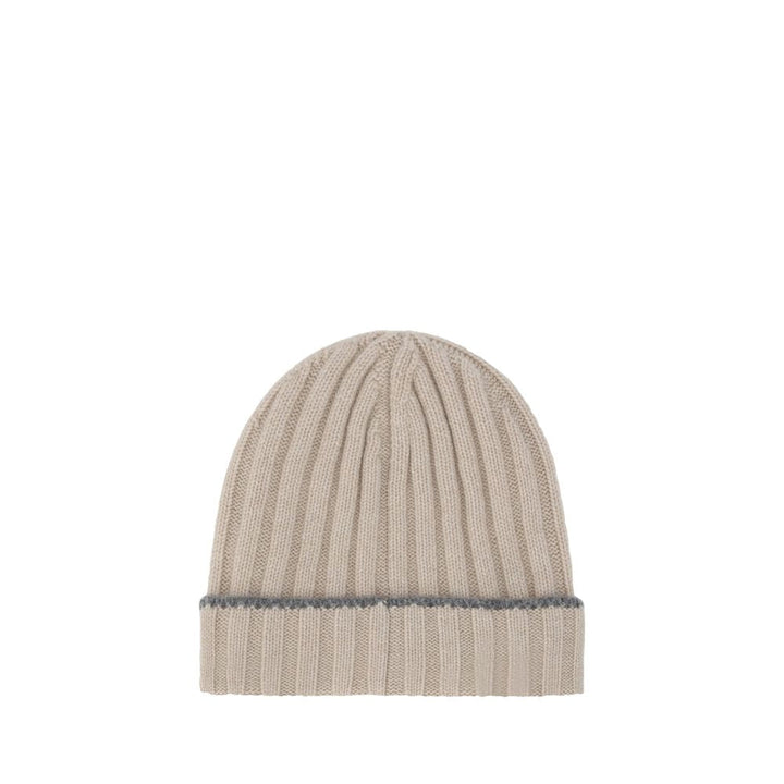 Brunello Cucinelli Beige Cashmere Beanie