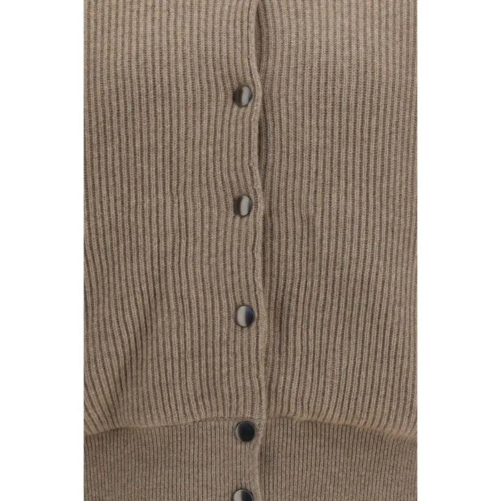 Brunello Cucinelli Beige Cashmere Bomber