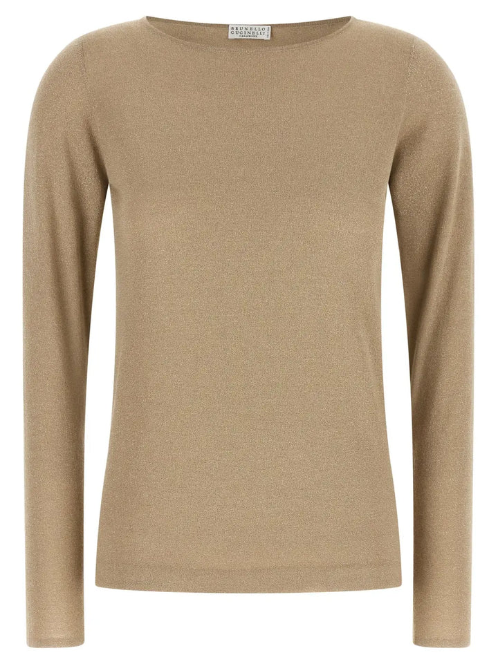Brunello Cucinelli Beige Cashmere Cardigan