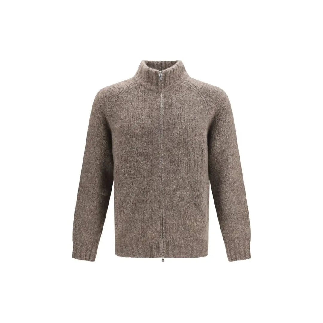 Brunello Cucinelli Beige Cashmere Cardigan