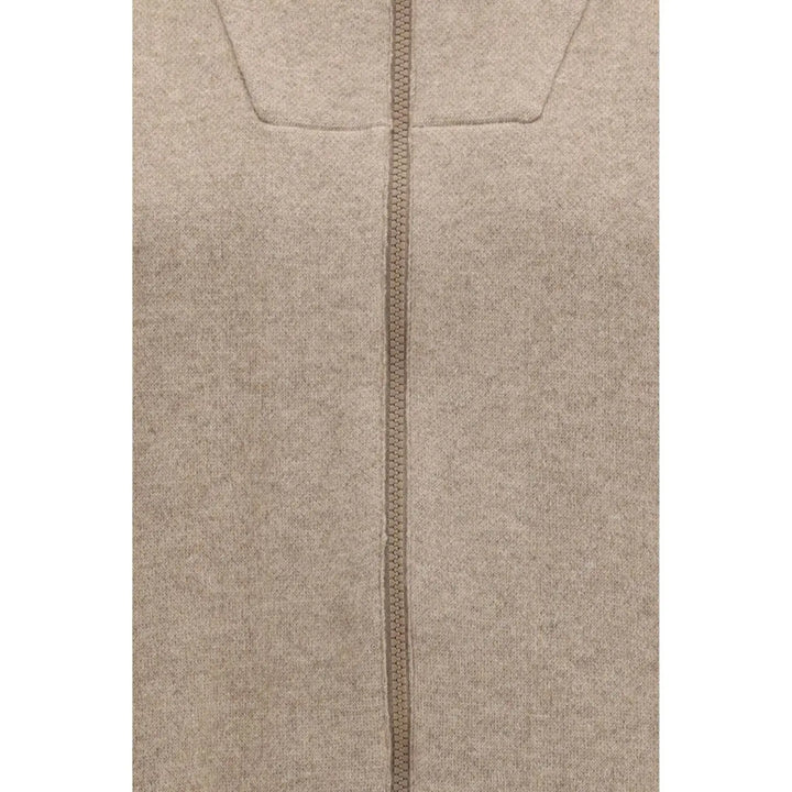 Brunello Cucinelli Beige Cashmere Cardigan
