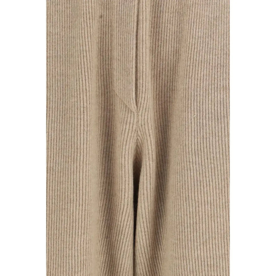 Brunello Cucinelli Beige Cashmere Casual Pants