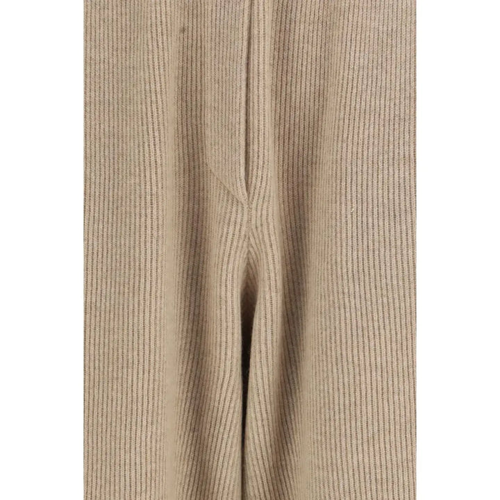 Brunello Cucinelli Beige Cashmere Casual Pants