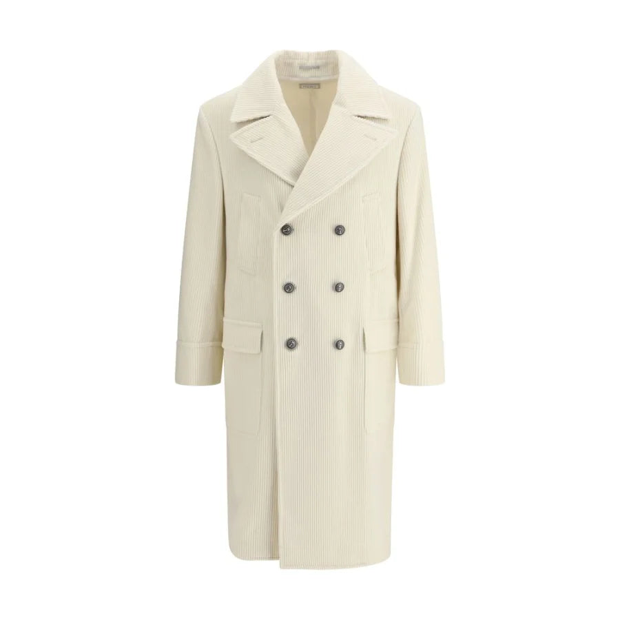 Brunello Cucinelli Beige Cashmere Coat