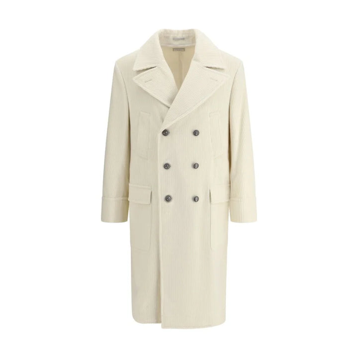 Brunello Cucinelli Beige Cashmere Coat