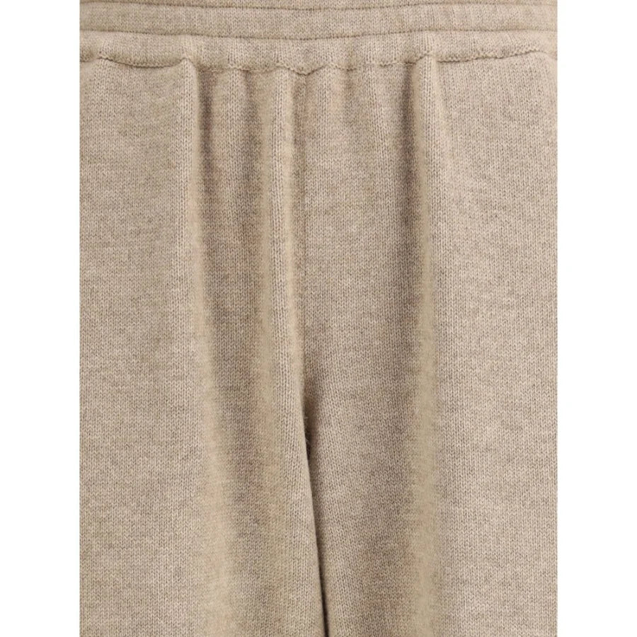 Brunello Cucinelli Beige Cashmere Pants