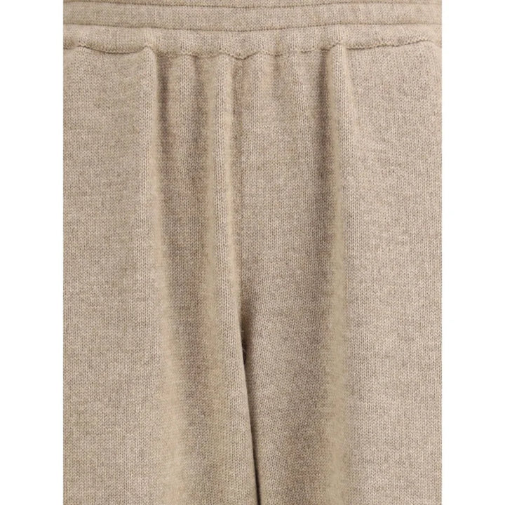 Brunello Cucinelli Beige Cashmere Pants