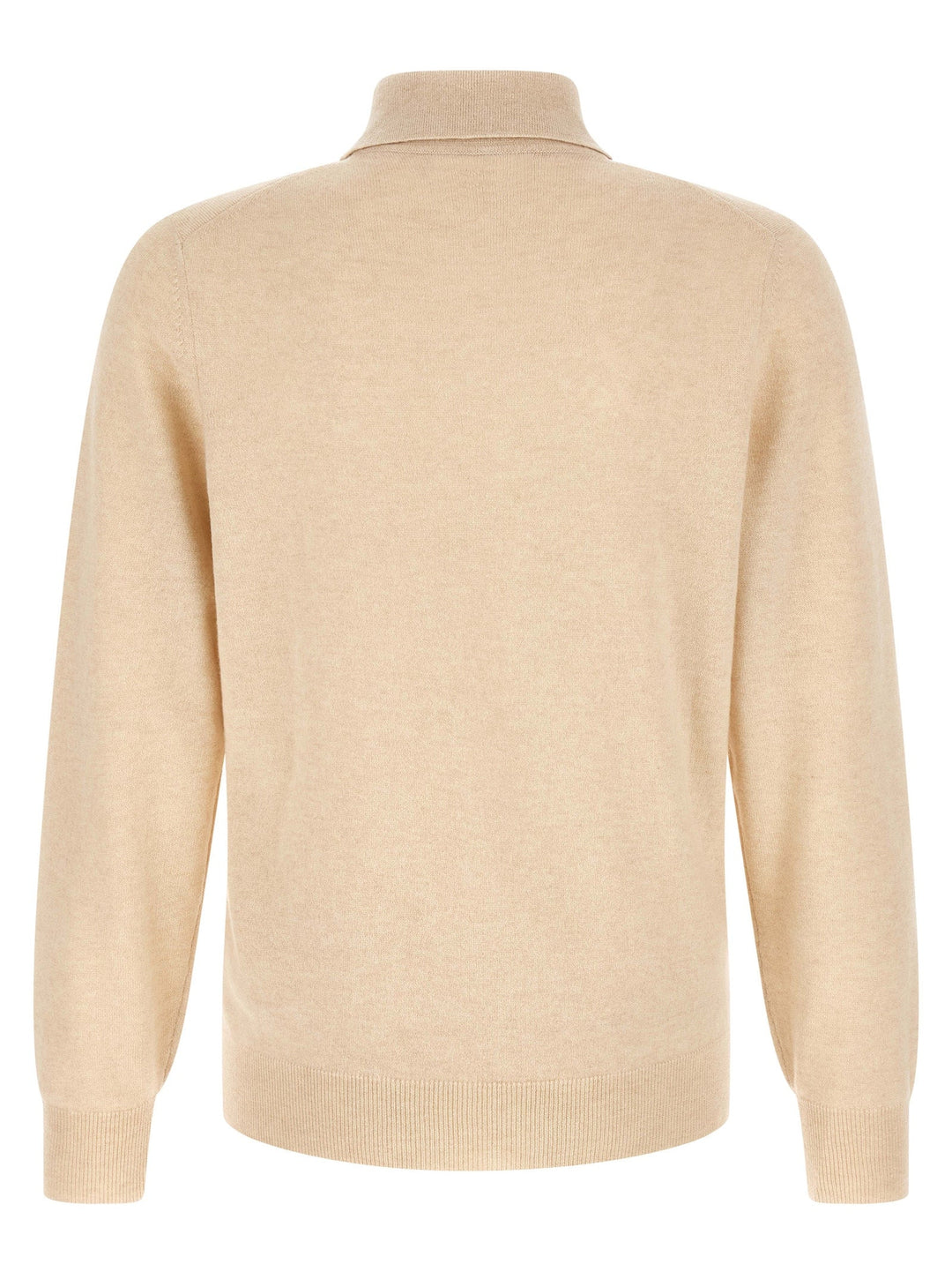 Brunello Cucinelli Beige Cashmere Polo Shirt