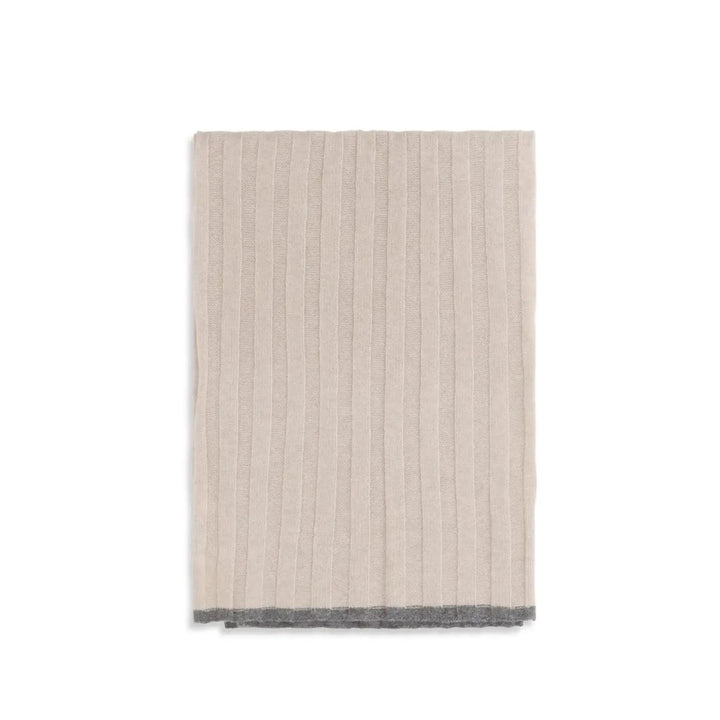 Brunello Cucinelli Beige Cashmere Scarf