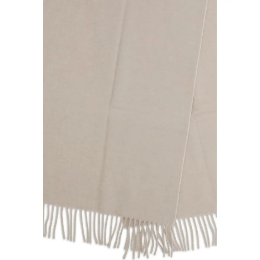Brunello Cucinelli Beige Cashmere Scarf