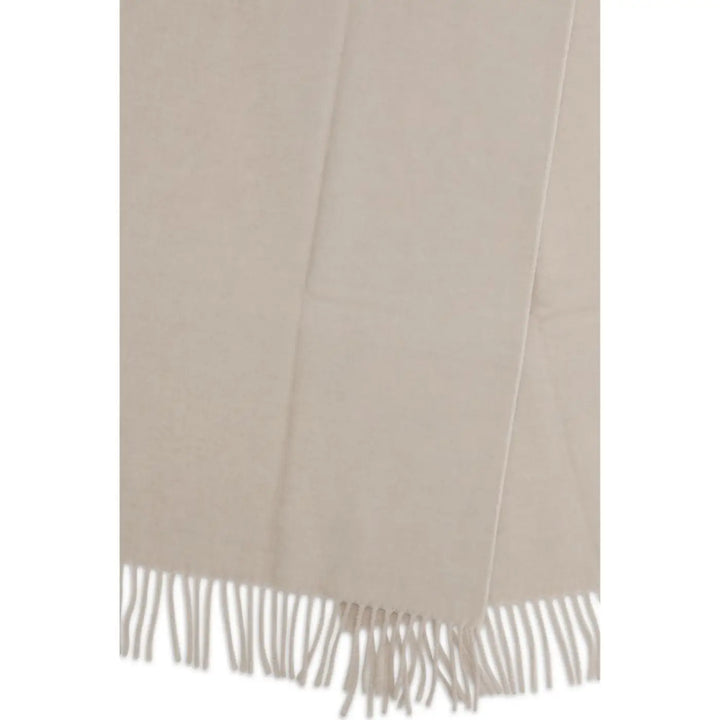 Brunello Cucinelli Beige Cashmere Scarf
