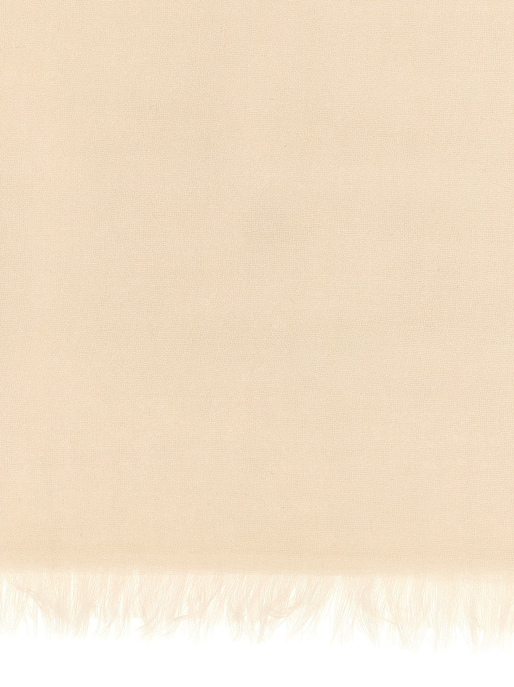 Brunello Cucinelli Beige Cashmere Scarf