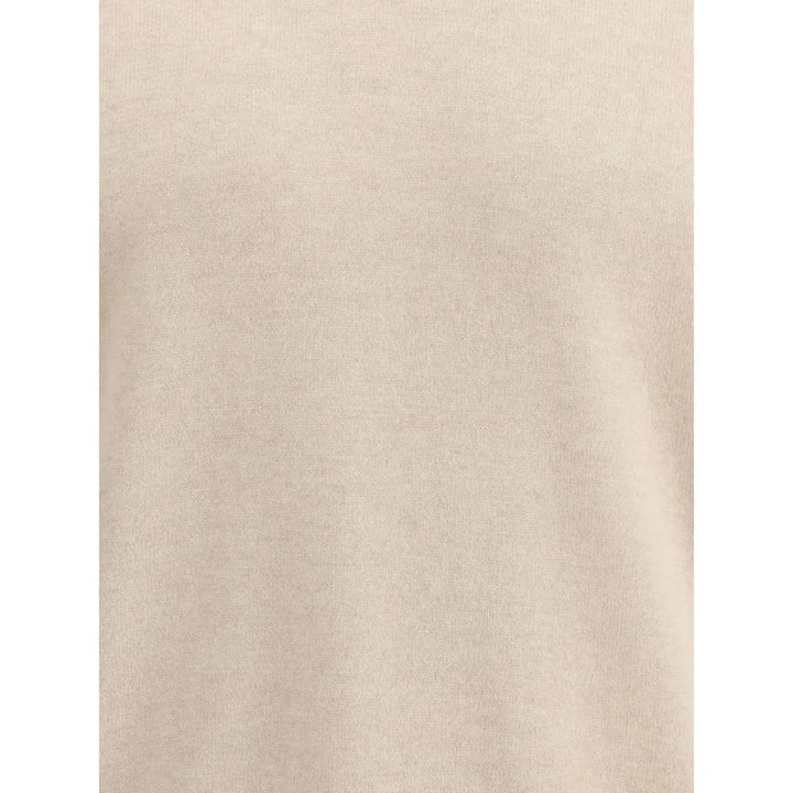 Brunello Cucinelli Beige Cashmere Sweater